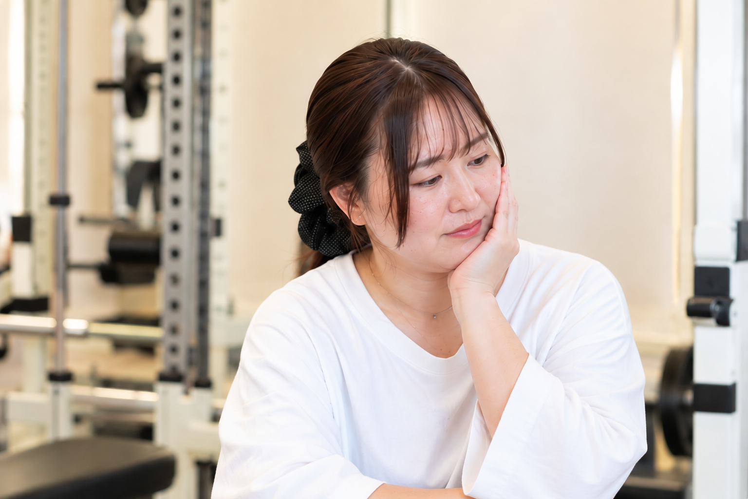 運動に苦手意識を感じている女性